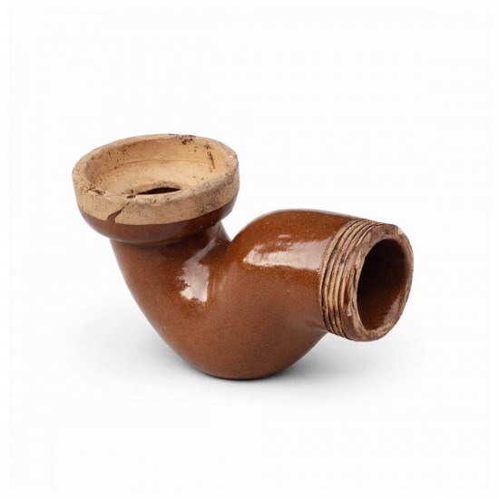 BSH Glazed Ware P Trap 4" 100MM (OD) x ~12" 300MM (L) BSH Glazed Ware P Trap 4" 100MM (OD) x ~12" 300MM (L)