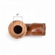 BSH Glazed Ware P Trap 4" 100MM (OD) x ~12" 300MM (L) BSH Glazed Ware P Trap 4" 100MM (OD) x ~12" 300MM (L)