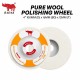 Badak #BFPW-ORG Pure Wool Polishing Wheel 4" 100MM (D) x 16MM (BD) x 12MM (T) - Orange Badak #BFPW-ORG Pure Wool Polishing Wheel 4" 100MM (D) x 16MM (BD) x 12MM (T) - Orange