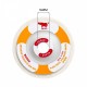 Badak #BFPW-ORG Pure Wool Polishing Wheel 4" 100MM (D) x 16MM (BD) x 12MM (T) - Orange Badak #BFPW-ORG Pure Wool Polishing Wheel 4" 100MM (D) x 16MM (BD) x 12MM (T) - Orange