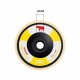 Badak #BFPW-PW100 Pure Wool Polishing Wheel 4" 100MM (D) x 16MM (BD) x 12MM (T) - Yellow Badak #BFPW-PW100 Pure Wool Polishing Wheel 4" 100MM (D) x 16MM (BD) x 12MM (T) - Yellow