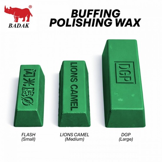 Badak Green Buffing Polishing Wax (Small, Medium, Large) Badak Green Buffing Polishing Wax (Small, Medium, Large)