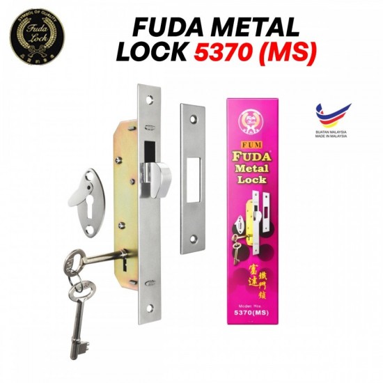 Fuda 5370(MS) Single Hook Metal Lock Fuda 5370(MS) Single Hook Metal Lock