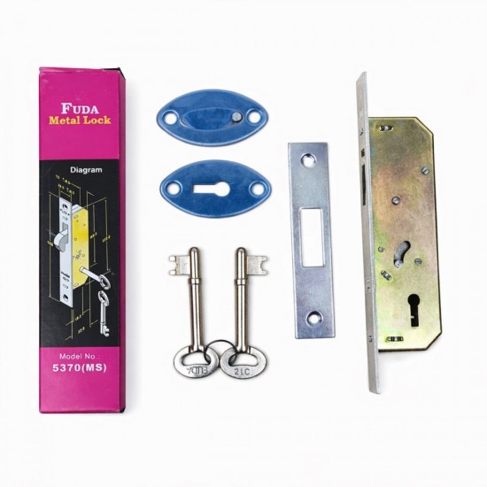 Fuda 5370(MS) Single Hook Metal Lock Fuda 5370(MS) Single Hook Metal Lock
