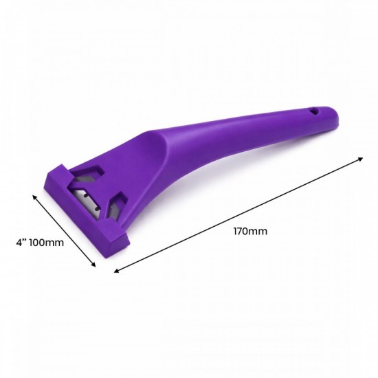 Prowess PW65-8102 Window Scraper 4" 100MM + FREE 5PCS Replacement Blade Prowess PW65-8102 Window Scraper 4" 100MM + FREE 5PCS Replacement Blade