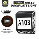 Suriang YH1101 Solar Doorplate Light IP54 Waterproof 3-Modes LED Decorative Wall Light - White/ Warm/ Natural Suriang YH1101 Solar Doorplate Light IP54 Waterproof 3-Modes LED Decorative Wall Light - White/ Warm/ Natural