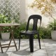 Felton #FCA3046 Plastic Rattan Chair 463MM (W) x 436MM (L) x 834MM (H) - Black Felton #FCA3046 Plastic Rattan Chair 463MM (W) x 436MM (L) x 834MM (H) - Black