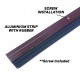 Home Store Door Bottom Seal PVC/Aluminium with Rubber/Brush 1Meter (L) Brown/Aluminium (1PC) Home Store Door Bottom Seal PVC/Aluminium with Rubber/Brush 1Meter (L) Brown/Aluminium (1PC)