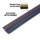 Home Store Door Bottom Seal PVC/Aluminium with Rubber/Brush 1Meter (L) Brown/Aluminium (1PC) Home Store Door Bottom Seal PVC/Aluminium with Rubber/Brush 1Meter (L) Brown/Aluminium (1PC)