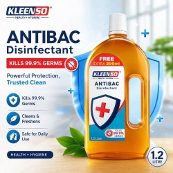 Kleenso Antibac Disinfectant Kills 99.9% Germs 1.2L