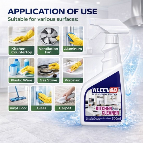 Kleenso Kitchen All Purpose Cleaner 500ML Kleenso Kitchen All Purpose Cleaner 500ML