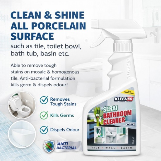 Kleenso Serai Bathroom Cleaner 500ML Kleenso Serai Bathroom Cleaner 500ML