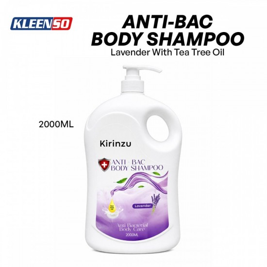 Kleenso Kirinzu Anti-Bac Body Shampoo 2000ML - Lavender Kleenso Kirinzu Anti-Bac Body Shampoo 2000ML - Lavender