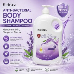 Kleenso Kirinzu Anti-Bac Body Shampoo 2000ML - Lavender