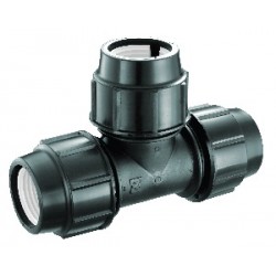 HDPE Poly Fittings Equal Tee 20mm x 20mm HDPE Poly Fittings Equal Tee 20mm x 20mm
