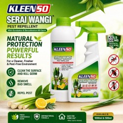 Kleenso Serai Wangi Pest Repellent 500ML/1000ML