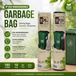 Kleenso Winstar Oxo-Biodegradable Garbage Bag XL/XXL