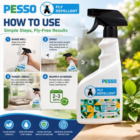 Pesso Fly Repellent 500ML Pesso Fly Repellent 500ML
