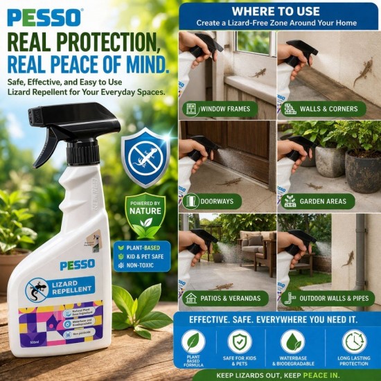 Pesso Lizard Repellent 500ML Pesso Lizard Repellent 500ML