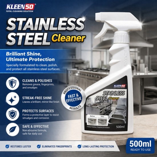 Kleenso Stainless Steel Cleaner 500ML Kleenso Stainless Steel Cleaner 500ML