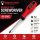 CN 'Robust Deer' Rubber Grip CR-V Screwdriver PH2 6MM x 100MM 4" Philips (+) CN 'Robust Deer' Rubber Grip CR-V Screwdriver PH2 6MM x 100MM 4" Philips (+)