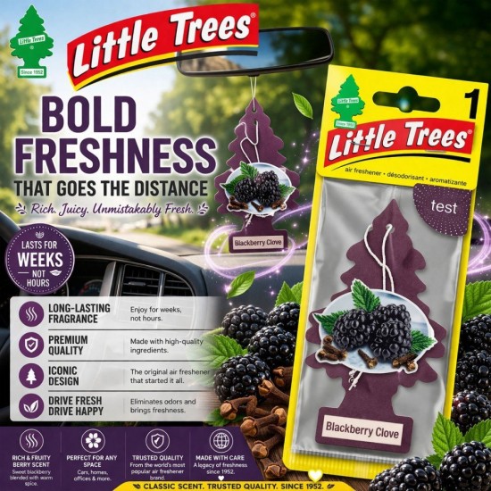 Little Trees Air Freshener Black Ice / Blackberry Ice / Green Apple / Lavender / Strawberry Little Trees Air Freshener Black Ice / Blackberry Ice / Green Apple / Lavender / Strawberry