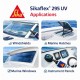 Sika Sikaflex 295 UV Glazing Polyurethane Marine Adhesive Sealant 300ML - Black/White