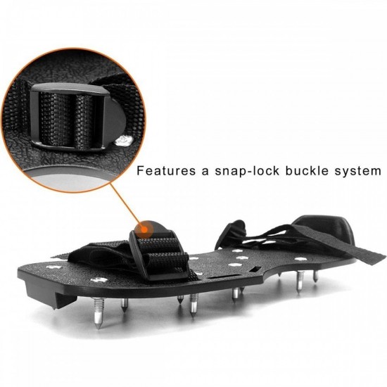 CN Spiked Shoe For Epoxy Paint & Self-Levelling 48MM (L) Spike With Velcro Strap (Black) CN Spiked Shoe For Epoxy Paint & Self-Levelling 48MM (L) Spike With Velcro Strap (Black)