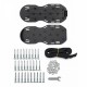 CN Spiked Shoe For Epoxy Paint & Self-Levelling 48MM (L) Spike With Velcro Strap (Black) CN Spiked Shoe For Epoxy Paint & Self-Levelling 48MM (L) Spike With Velcro Strap (Black)