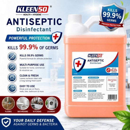Kleenso Antiseptic Disinfectant 5L Kleenso Antiseptic Disinfectant 5L