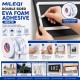 Mileqi Double Sided Eva Foam Adhesive - White Mileqi Double Sided Eva Foam Adhesive - White