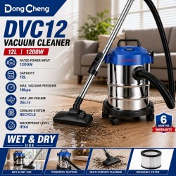 DongCheng DVC12 Vacuum Cleaner Wet & Dry 12L 1200W