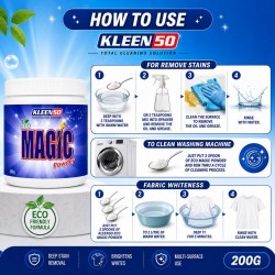 Kleenso Eco Magic Powder 200G Kleenso Eco Magic Powder 200G