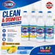 Clorox Cleaning & Disinfecting Bleach 1L x 2 Twin Pack - Original/Lemon Clorox Cleaning & Disinfecting Bleach 1L x 2 Twin Pack - Original/Lemon
