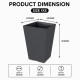 Felton Sylvan Foliage Square Flower Pot Series | Pasu Bunga Felton Sylvan Foliage Square Flower Pot Series | Pasu Bunga
