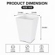 Felton Sylvan Foliage Square Flower Pot Series | Pasu Bunga Felton Sylvan Foliage Square Flower Pot Series | Pasu Bunga
