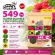 Mr Ganick 549 Organic Flower Bloom & Stem Fertilizer 1KG Mr Ganick 549 Organic Flower Bloom & Stem Fertilizer 1KG