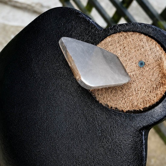 Triangle Iron Hoe Pin Wedge (Baji Cangkul) 54MM (L) x 30MM (W) x 2.3MM (T) Triangle Iron Hoe Pin Wedge (Baji Cangkul) 54MM (L) x 30MM (W) x 2.3MM (T)