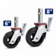 Tahan Heavy Duty Scaffold Casters With Break 6"/8" Tahan Heavy Duty Scaffold Casters With Break 6"/8"
