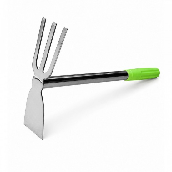 CN 2 in 1 Stainless Steel Garden Hand Hoe & Cultivator 14" (350MM) CN 2 in 1 Stainless Steel Garden Hand Hoe & Cultivator 14" (350MM)