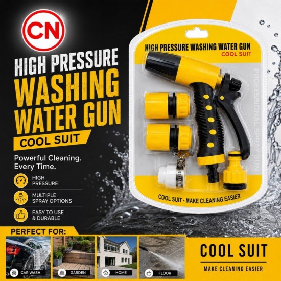 CN LH-4286 High-Pressure Washing Water Sprayer Gun Set CN LH-4286 High-Pressure Washing Water Sprayer Gun Set