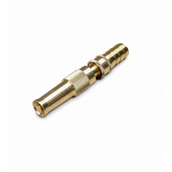 CN Adjustable Brass Water Hose Nozzle 3/8" x 80MM (L) - Direct Coupling CN Adjustable Brass Water Hose Nozzle 3/8" x 80MM (L) - Direct Coupling