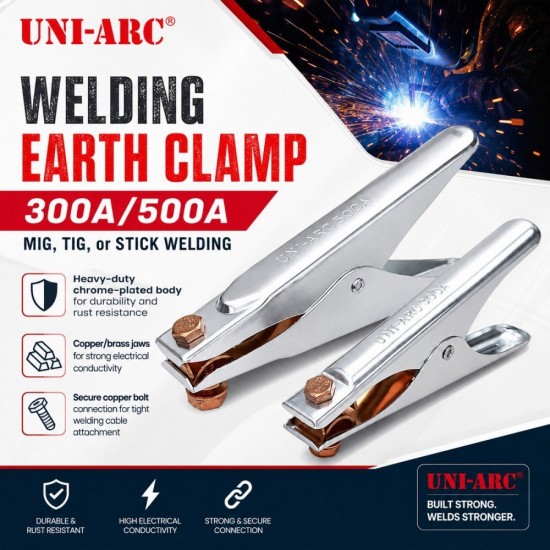 Uni-Arc Welding Earth Clamp 300A/500A Uni-Arc Welding Earth Clamp 300A/500A