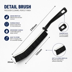 Bruma #911 Gap Cleaning Brush With Handle 20MM x 120MM x 230MM (L)