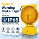 Selamat #HA-WL-D2 Solar Warning Blinker Traffic LED Light 7" (D) x 11" (H) - Color Amber Selamat #HA-WL-D2 Solar Warning Blinker Traffic LED Light 7" (D) x 11" (H) - Color Amber