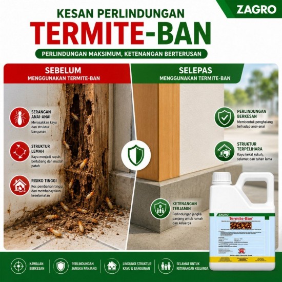 4L Termite-Ban Racun Anai-Anai (Kelas II) 4L Termite-Ban Racun Anai-Anai (Kelas II)
