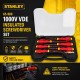 Stanley 65-980 1000V VDE Insulated Screwdriver Set Stanley 65-980 1000V VDE Insulated Screwdriver Set