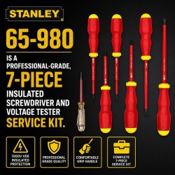 Stanley 65-980 1000V VDE Insulated Screwdriver Set