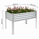 Home Store Type 7 Galvanised Raised Garden Bed With Leg 1200MM (L) x 900MM (W) x 800MM (H) - Rectangular Home Store Type 7 Galvanised Raised Garden Bed With Leg 1200MM (L) x 900MM (W) x 800MM (H) - Rectangular