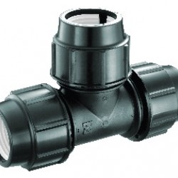 HDPE Poly Fittings Equal Tee 25mm x 25mm